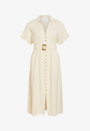 VILA VILINNEN SHIRT DRESS - Shirt dress - birch