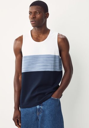 REGULAR FIT - BLOCK - Tops - blue