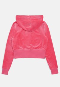 Juicy Couture ROSE MARISSA - Majica s kapuljačom i patentnim zatvaračem - hot pink