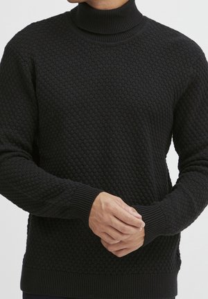 Strickpullover - black