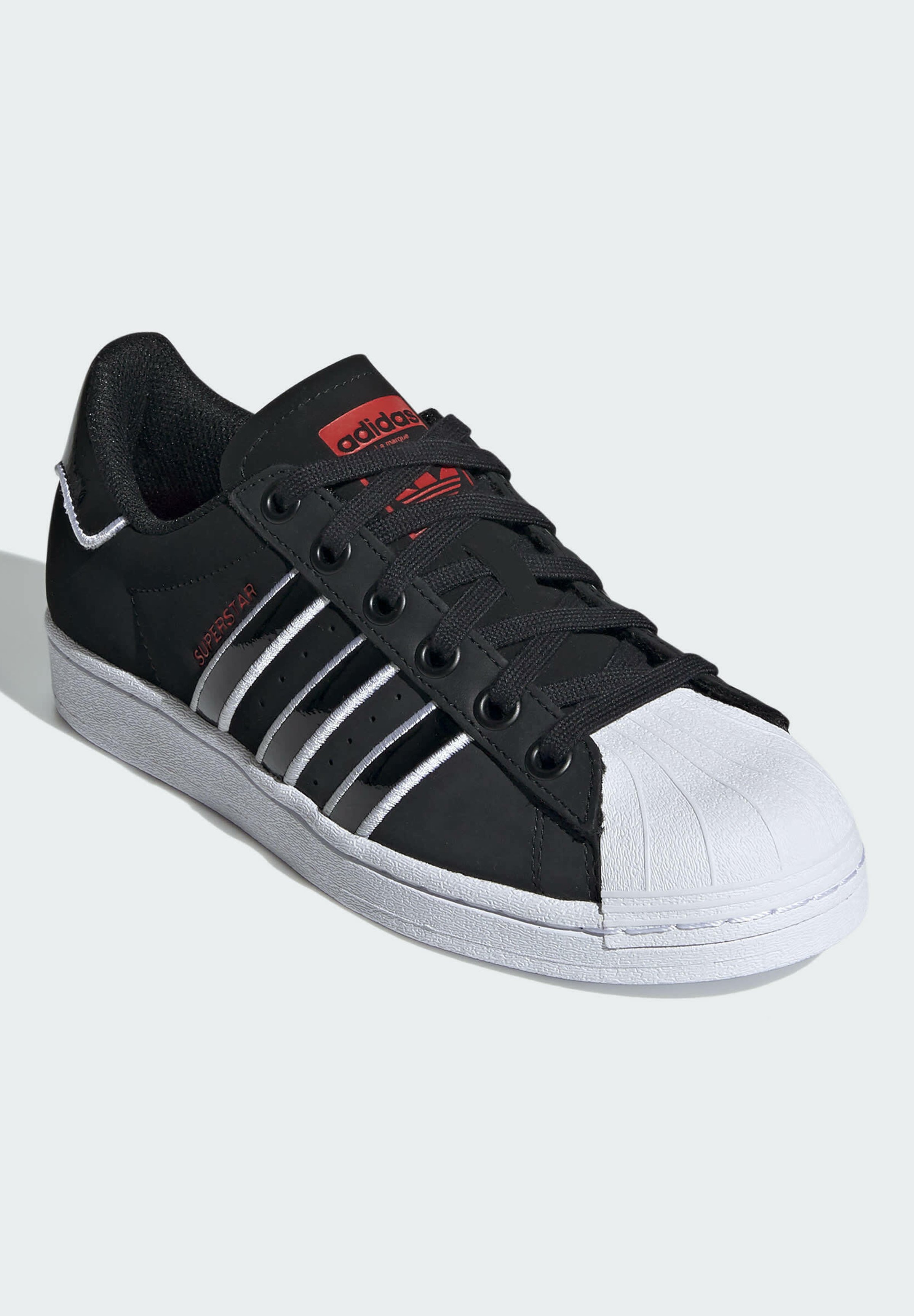 superstar up shoes red