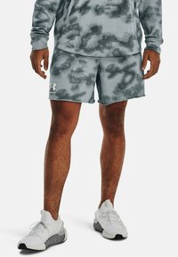 Under Armour UA RIVAL TERRY 6IN - Pantaloncini sportivi - harbor blue