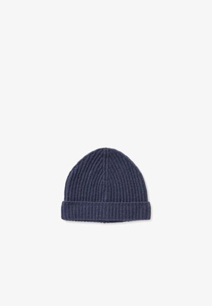 United Colors of Benetton, BEANIE IN 100% IN CARDIGAN STITCH... - Gorro - blue