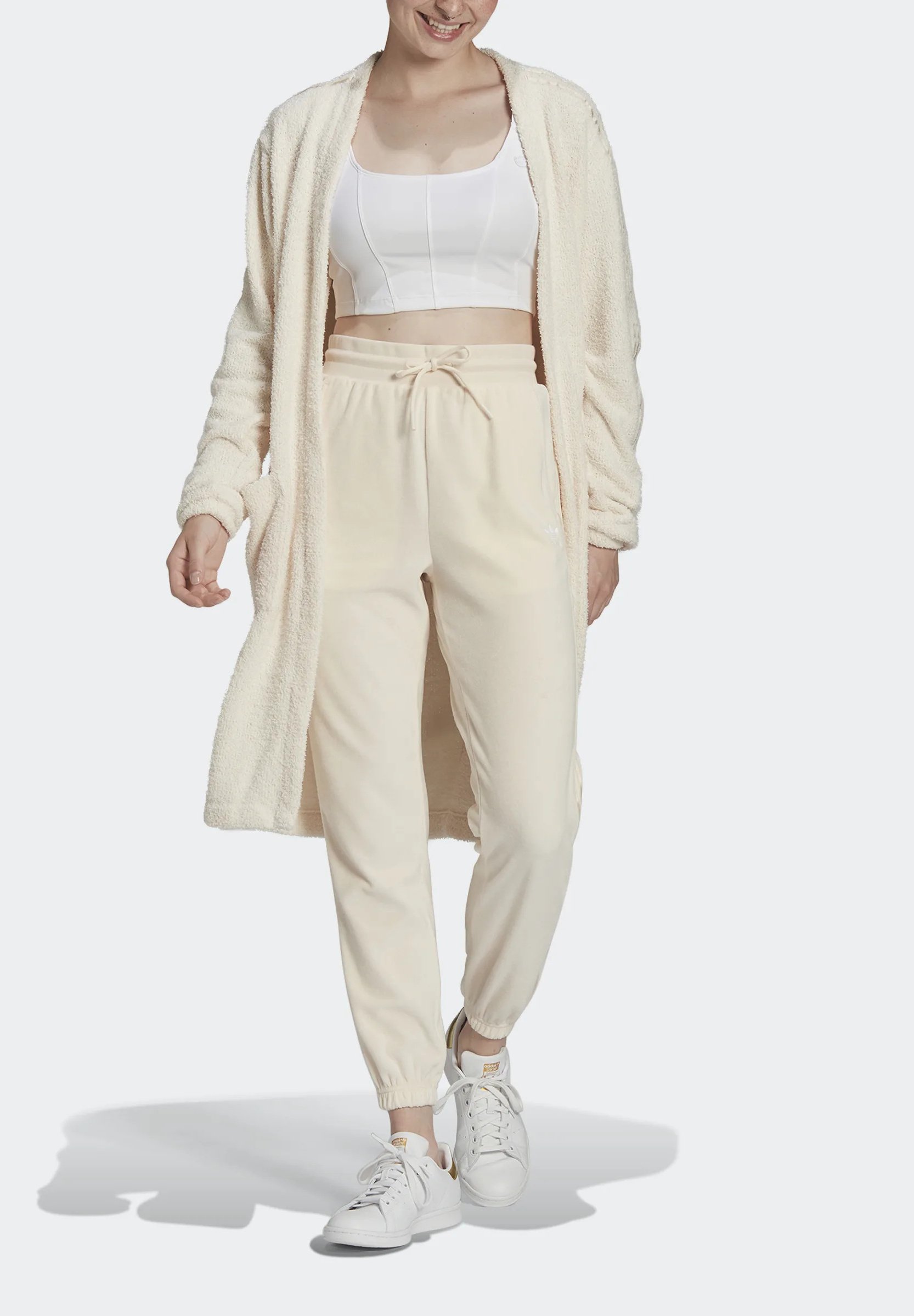 adidas Originals LOUNGEWEAR KIMONO Leichte Jacke white/weiß