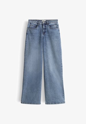 OPUS, MID RISE EXTRA WIDE - Wide Leg - mid joy blue