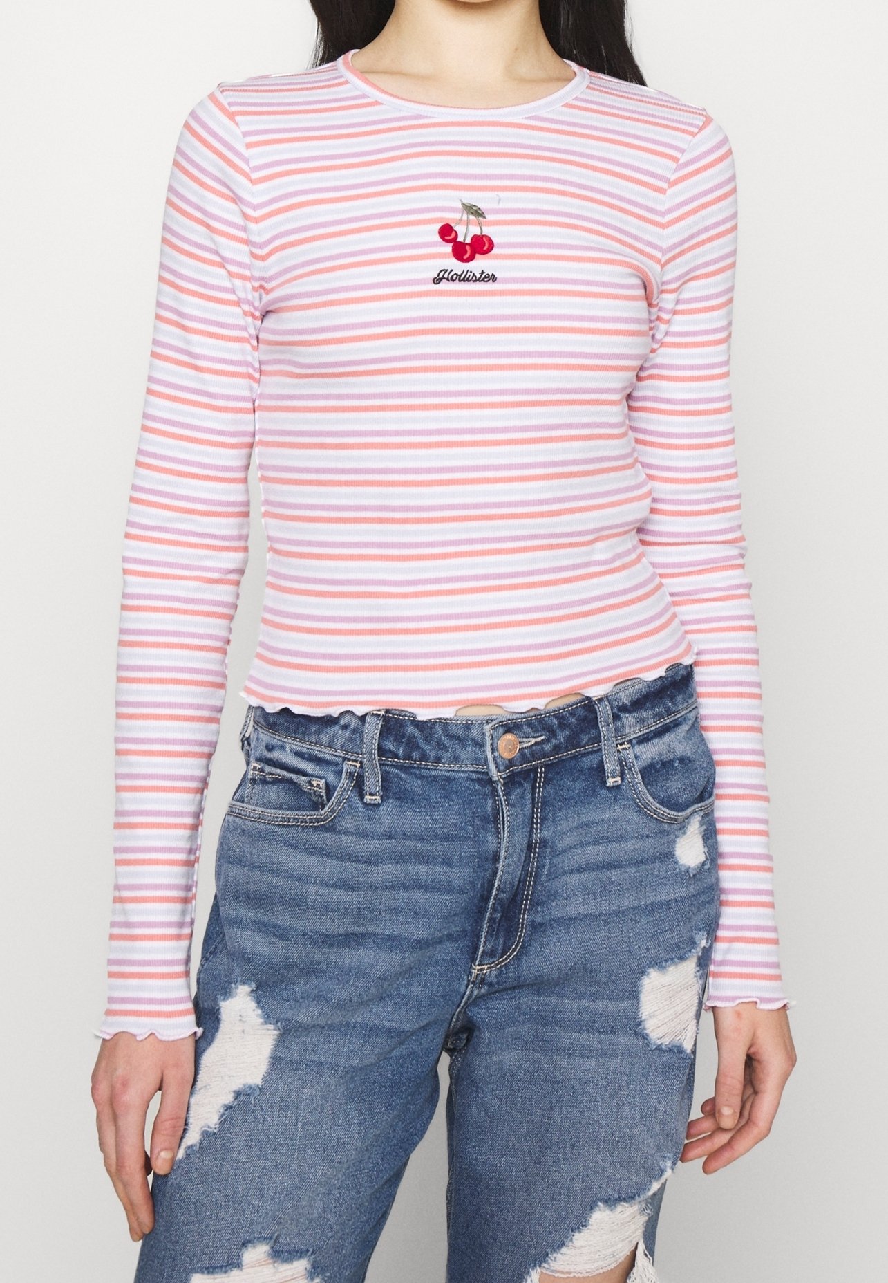 Hollister Maglione Color Glicine Hollister Maglione, image size:1285x1855