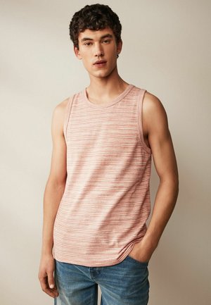 Next TEXTURED REGULAR FIT - Top - coral pink