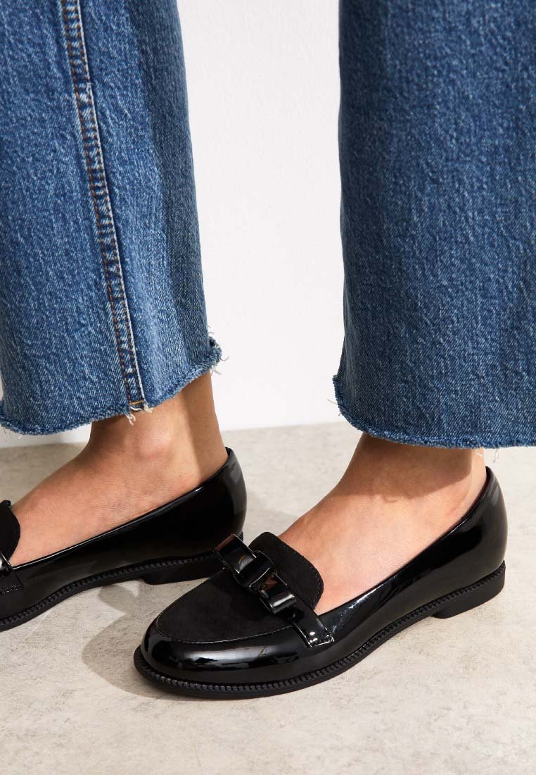 New Look Wide Fit WIDE FIT - Slip-ons - black