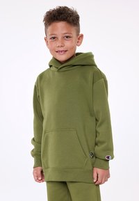 Champion EXCLUSIVE HOODIE UNISEX - Felpa - dark green