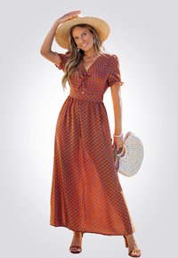 Cupshe Vestito lungo - coral