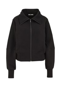 Sudadera con cremallera - black