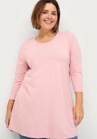 Ellos Plus collection GILA - Langarmshirt - zephyrrosa