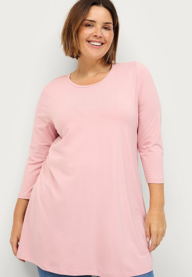 Ellos Plus collection GILA - Langarmshirt - zephyrrosa