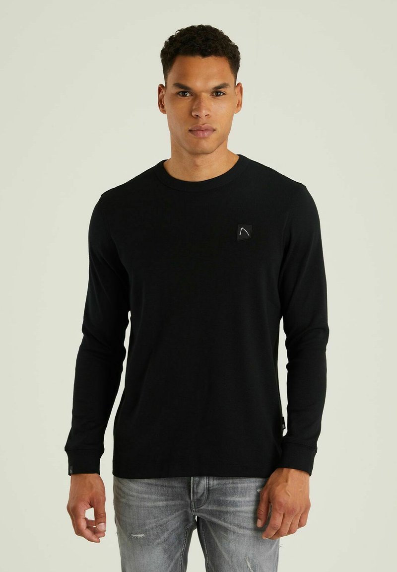 CHASIN' - HELY - Langærmet T-shirt - black, Forstør