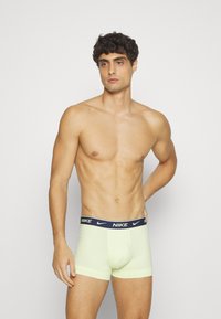 Nike Underwear TRUNK 3 PACK - Boxer brief - polar/luminous green/midnight navy