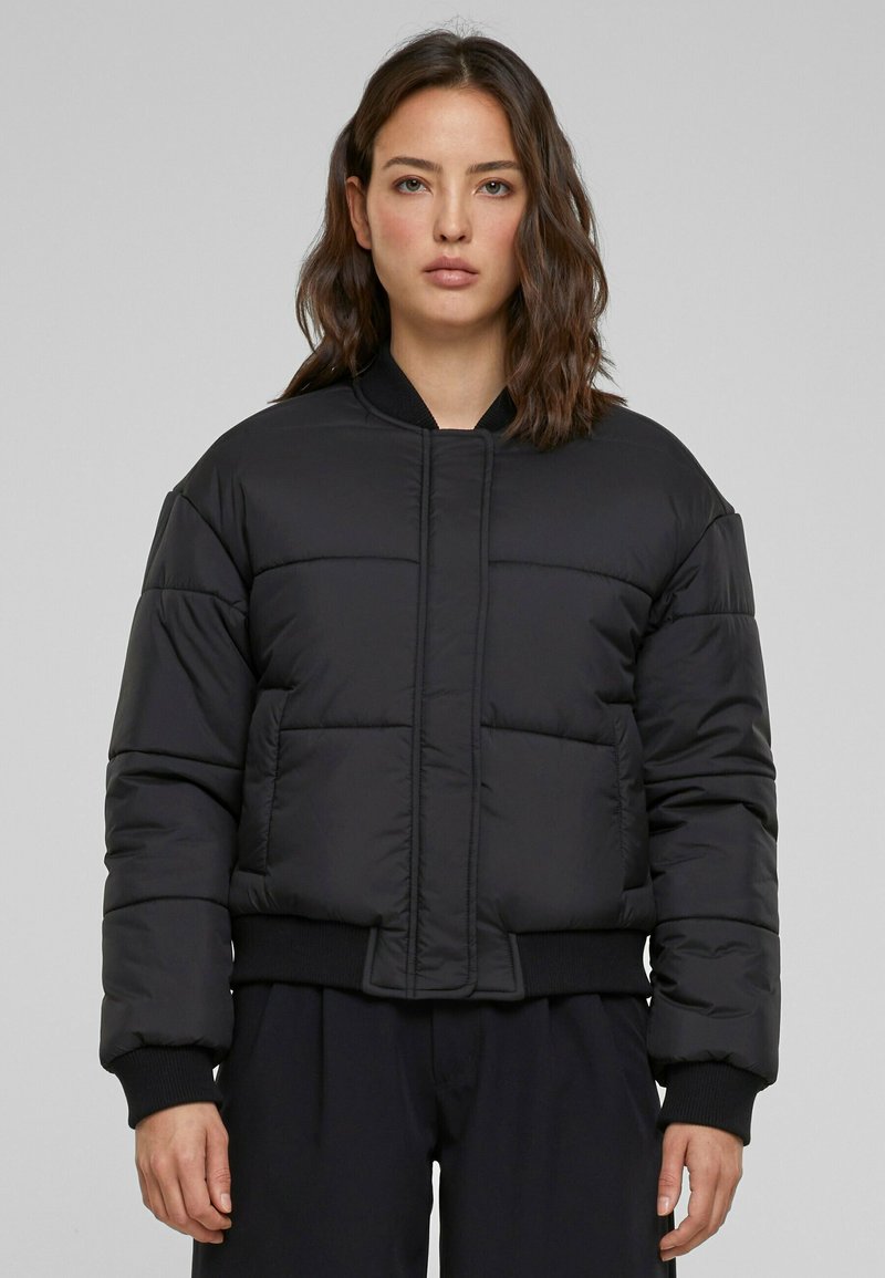 Urban Classics - PUFFER  - Zimná bunda - black, Zväčšiť