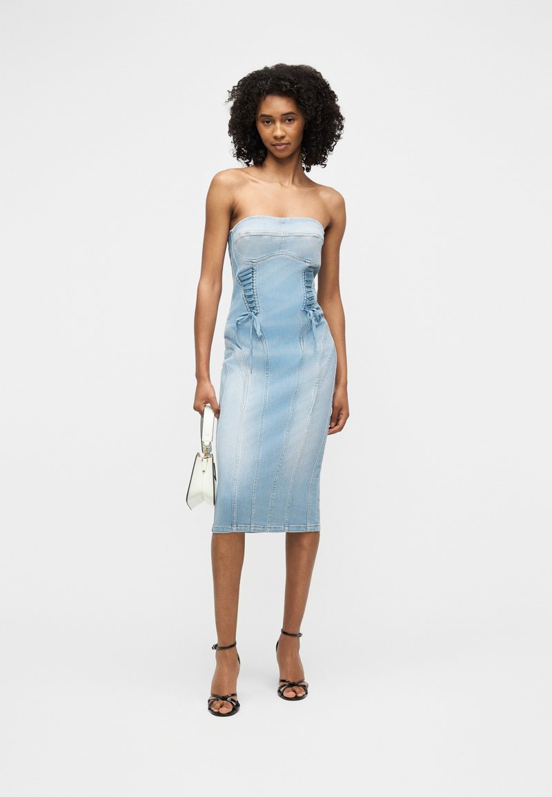 elisabetta franchi denim dress Denim dress