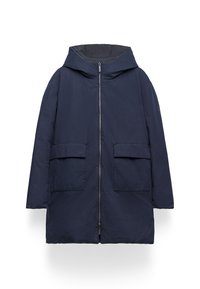 REVERSIBLE PADDED  - Wintermantel - blue grey