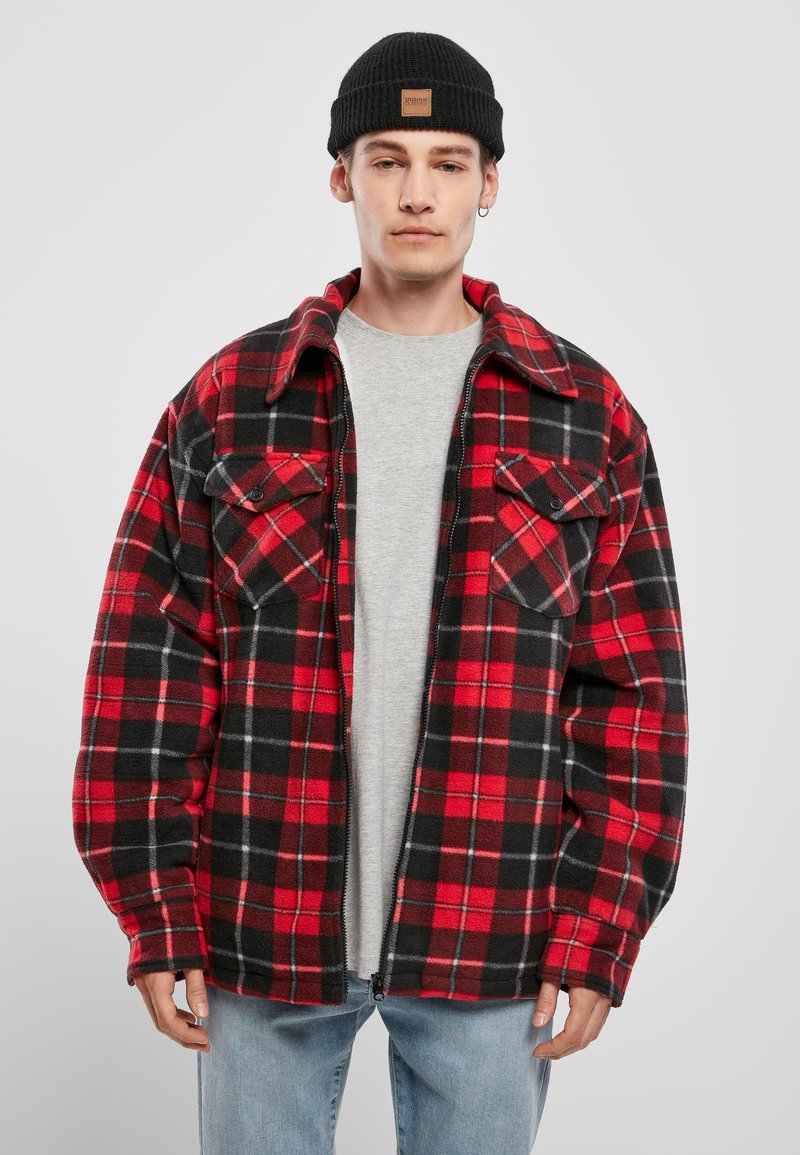 Urban Classics Nyári dzseki - red/black
