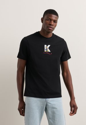 DISNEY - Print T-shirt - black