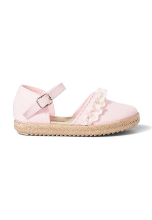 ALPARGATAS CON PUNTILLAS - Espadrilky - rosa