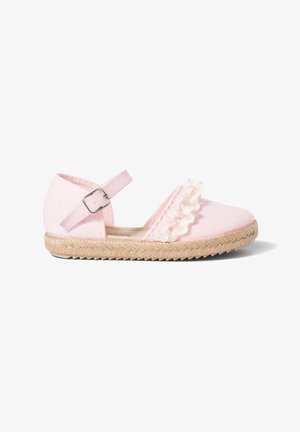 Pisamonas, ALPARGATAS CON PUNTILLAS - Espadrilles - rosa