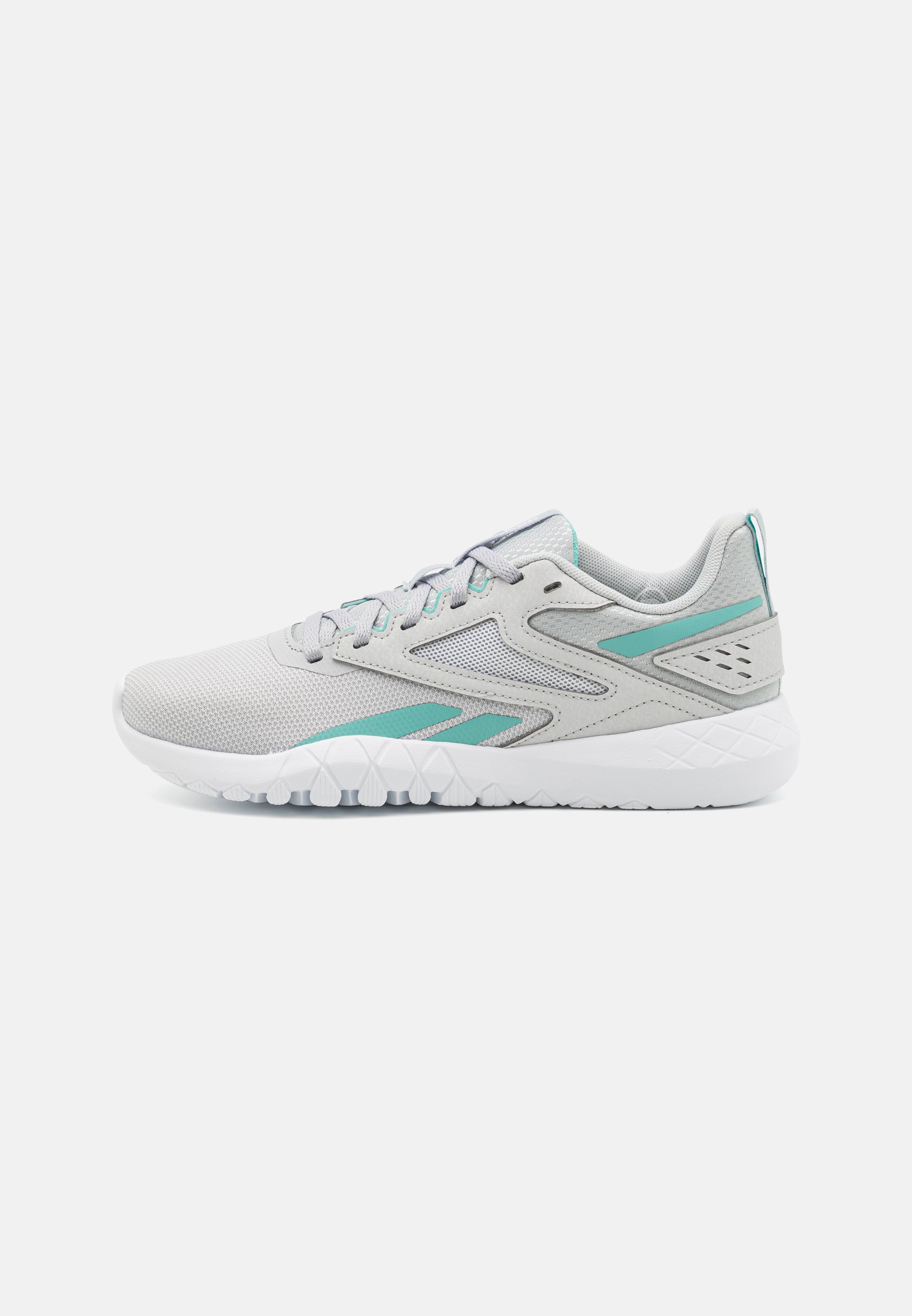 Reebok FLEXAGON ENERGY TR 4 - entrenamiento - grey/semi teal/footwear white/gris - Zalando.es