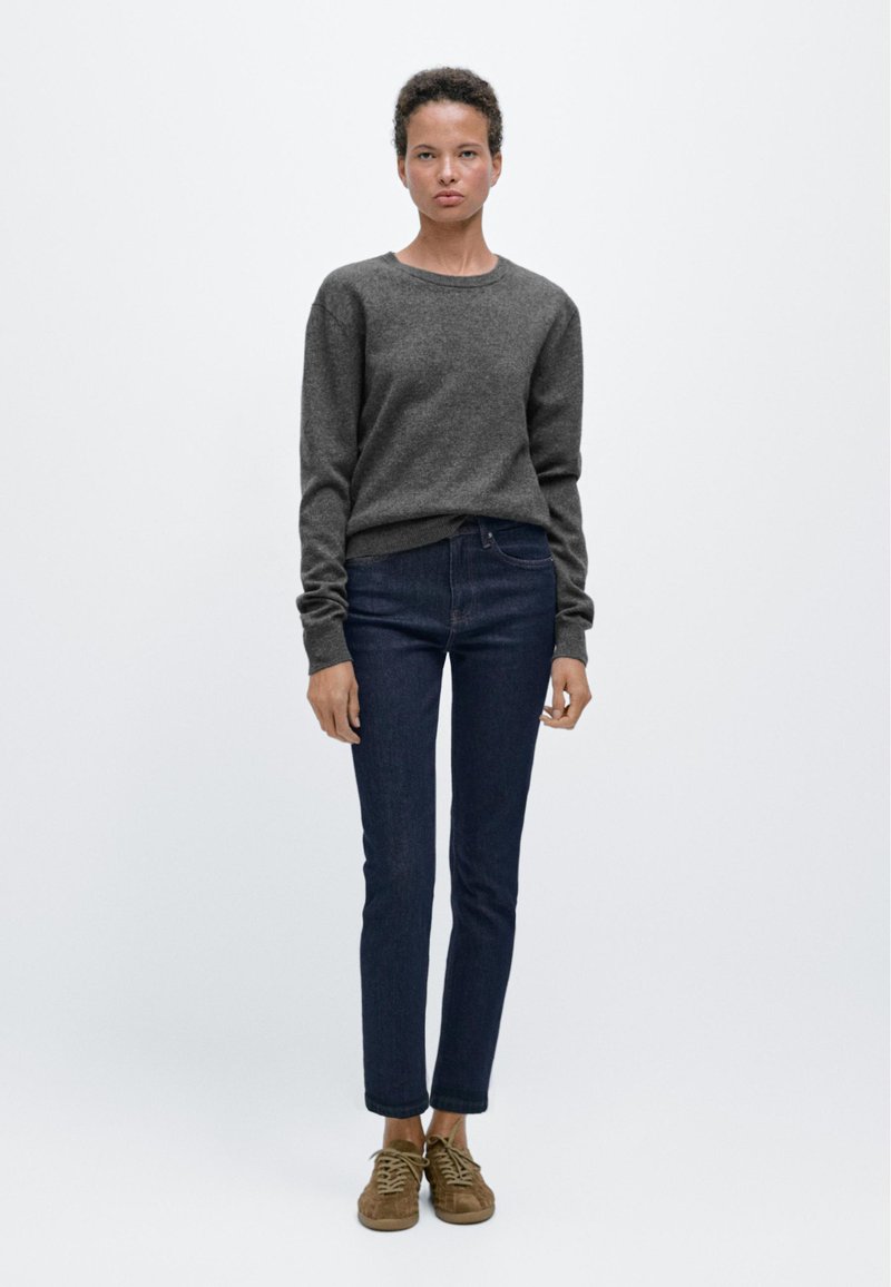 Pantalon Femme Massimo Dutti Bleu Marine Taille 36 - Coupe Skinny - Occasion Très Bon état