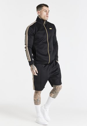 SIKSILK INFINITE PLEATED SHORTS - Shorts - black & gold