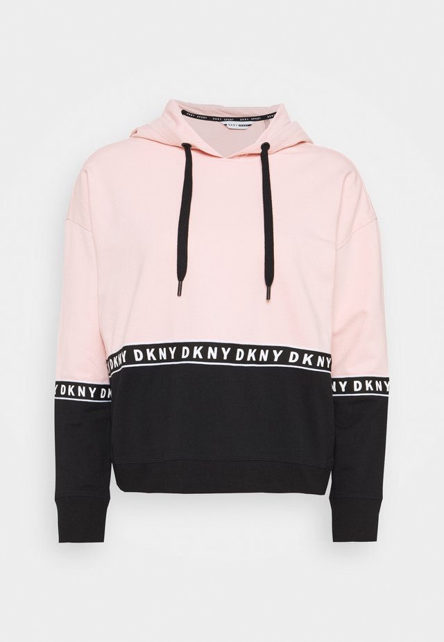 BOXY HOODED - Kapuzenpullover - rosewater