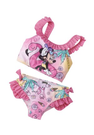 MINNIE MOUSE MIT RÜSCHEN ZWEITEILER - Bikini - pink