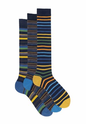 Ciocca 3 PACK CALZE LUNGHE FANTASIA - CONFEZIONE REGALO - CIOCCA - Calzettoni - striped assortment