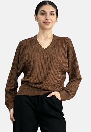 Maglione - marrone