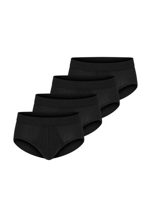 4 PACK - Slip - schwarz