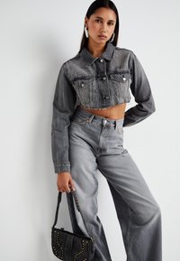 Weekday RAIL MID LOOSE STRAIGHT  - Straight leg jeans - misty grey