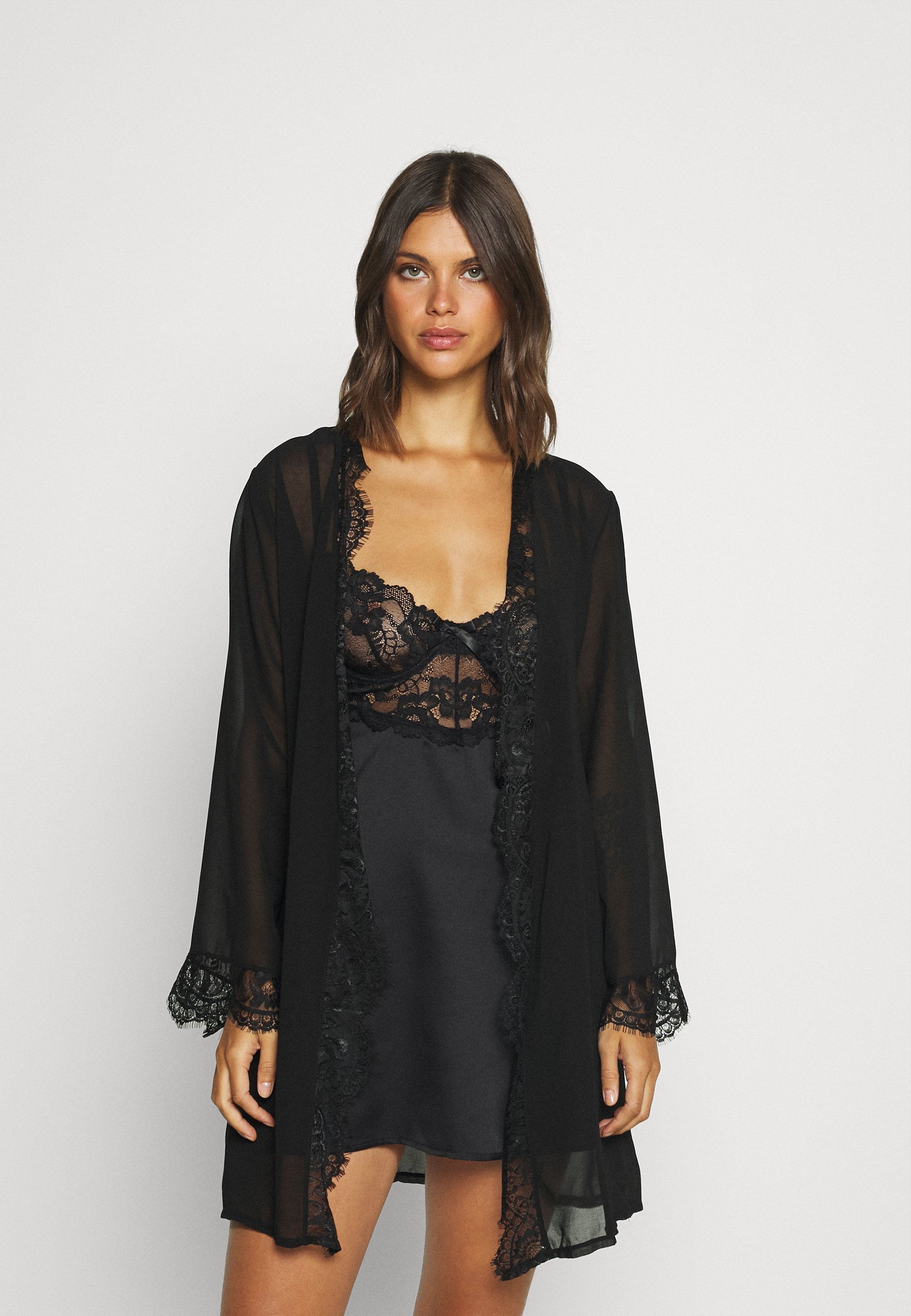 Ann Summers THE ENTICING BABYDOLL - Camicia da notte - black/nero - Zalando .it