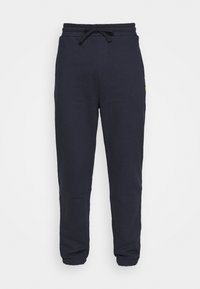 Lyle & Scott DOUBLE BRUSH TRACK PANT - Trainingsbroek - dark navy