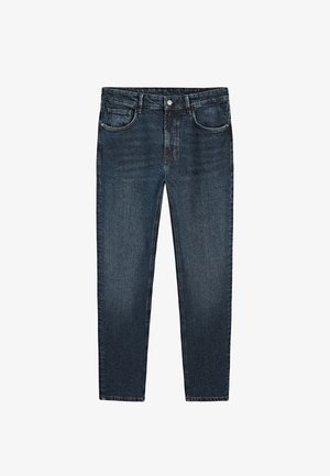 Massimo Dutti, SLIM FIT JEANS - Jeans Straight Leg - dark blue