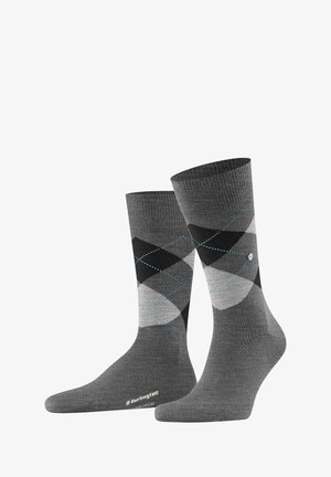 Burlington EDINBURGH - Calze - grau schwarz