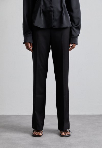Sara Battaglia HIGH WAIST PANTS - Παντελόνι - black