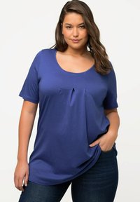 Ulla Popken Jednoduché tričko - dark blue