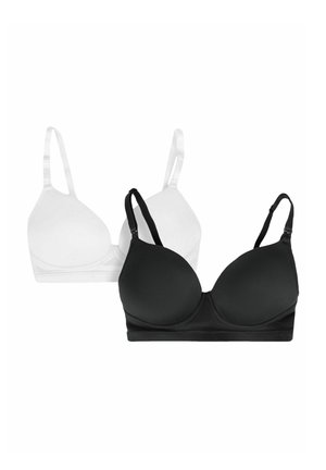 2-PACK MATERNITY NURSING - REGULAR FIT - Reggiseno - black white