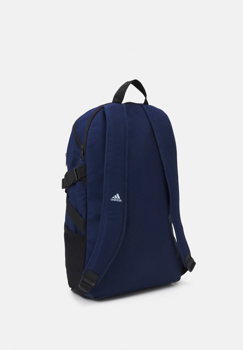 adidas bp power ii navy blue backpack Stadium 2 Carry it with the adjustable shoulder straps or use the trolley strap to attach it to your wheeled luggage. adidas Performance TIRO BP -