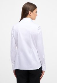 Eterna SATIN SHIRT - REGULAR FIT - Bluse - weiß