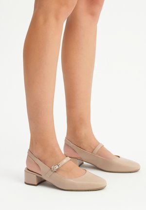 Klassieke pumps - beżowy nl