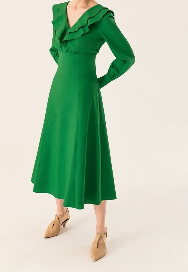 ivy and oak green dress IVY OAK Dress 'DANIA' in Dark Green