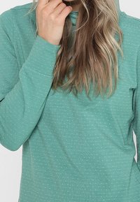 Vaude Felpa con cappuccio - green