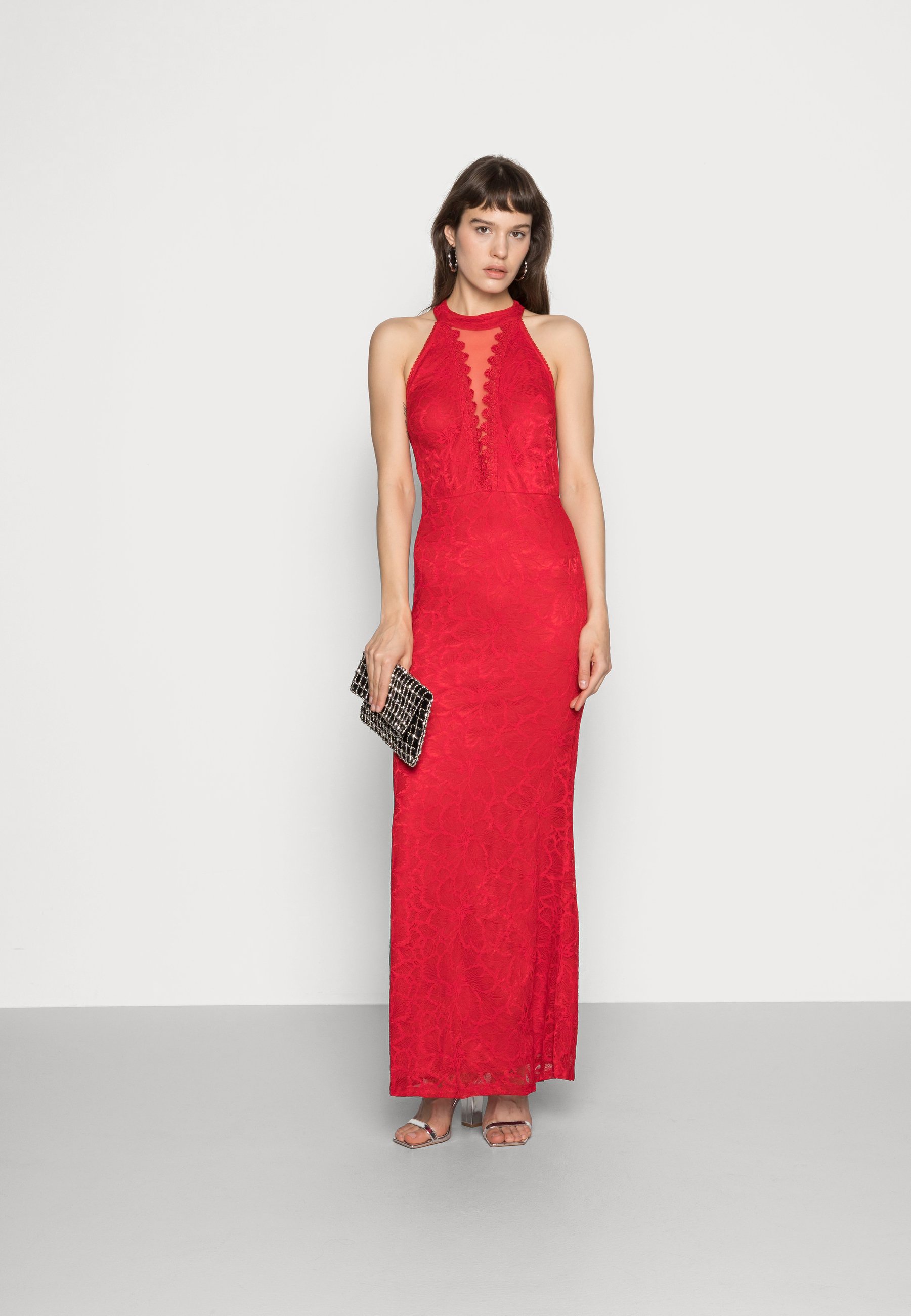 robe rouge zalando pub