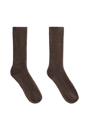 15% CASHMERE 10% WOOL CLASSIC - Socken - mottled brown