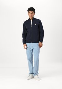 Lyle & Scott HYBRID TRACK JACKET - Giacca leggera - dark navy